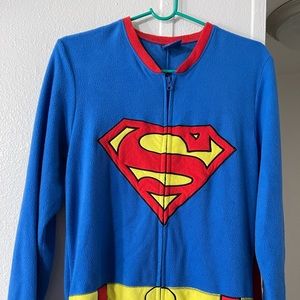 Adult onesie superman pj men size small